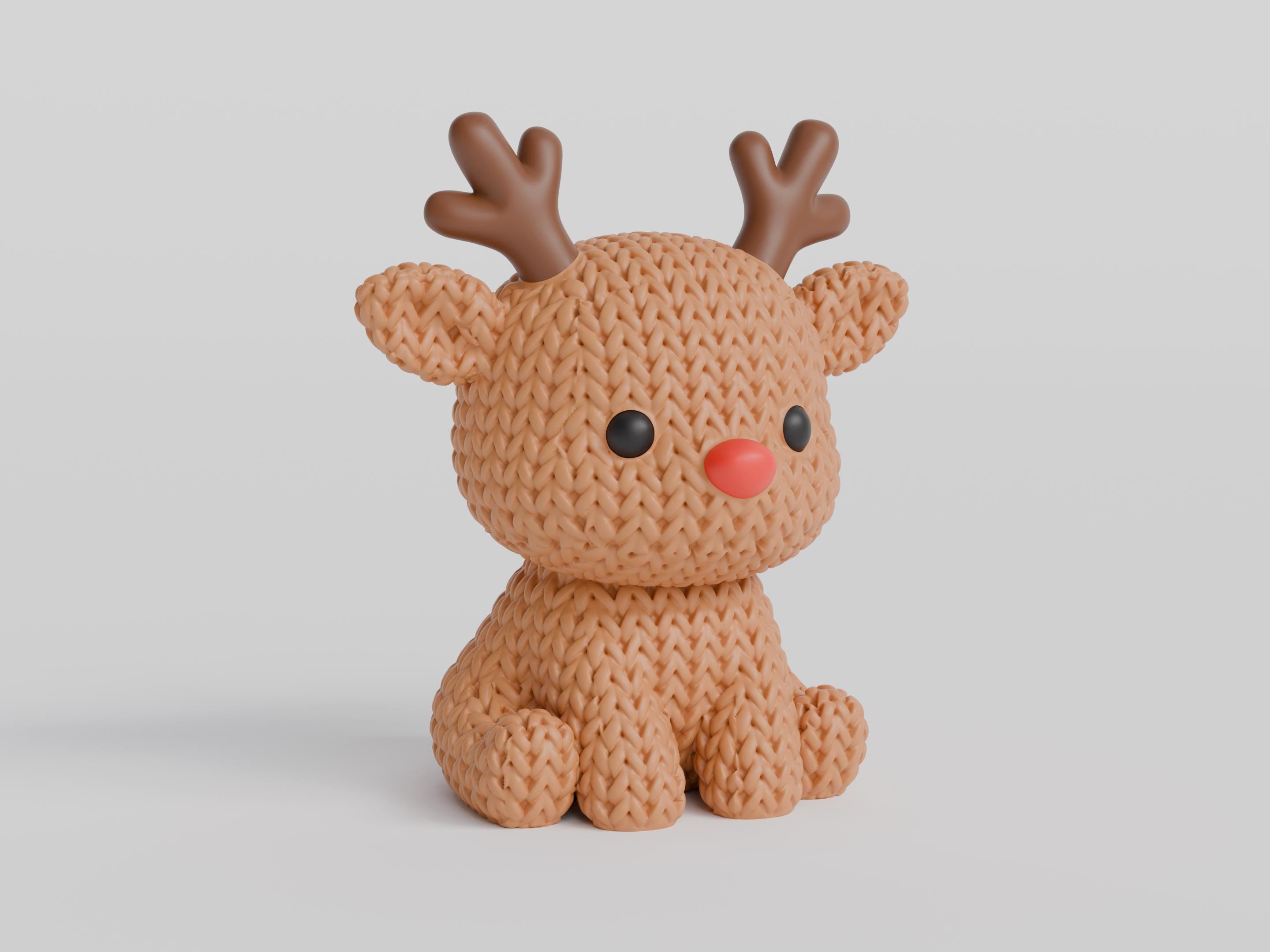 Knitted Christmas Figures