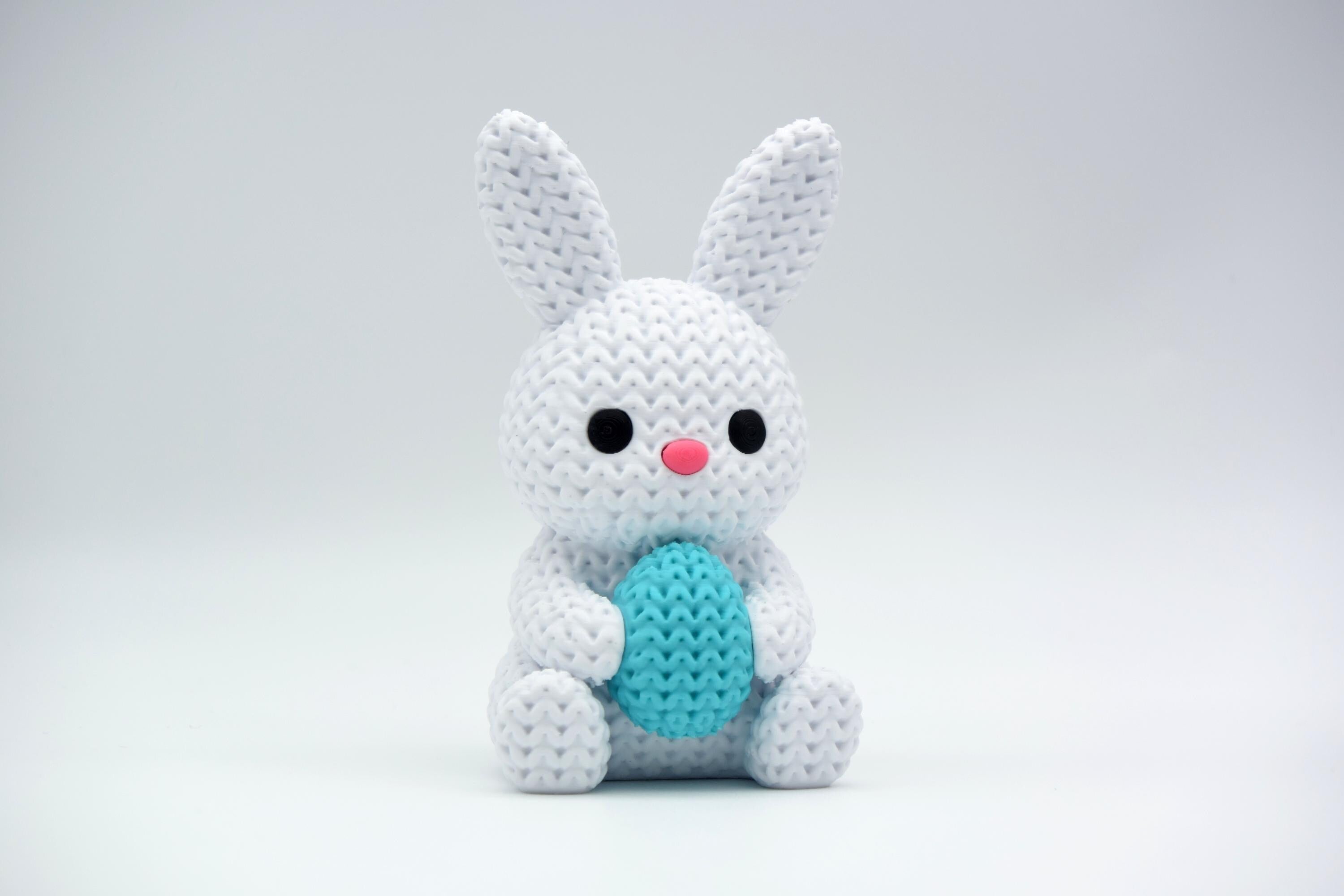 Knitted Easter Animal Figure.