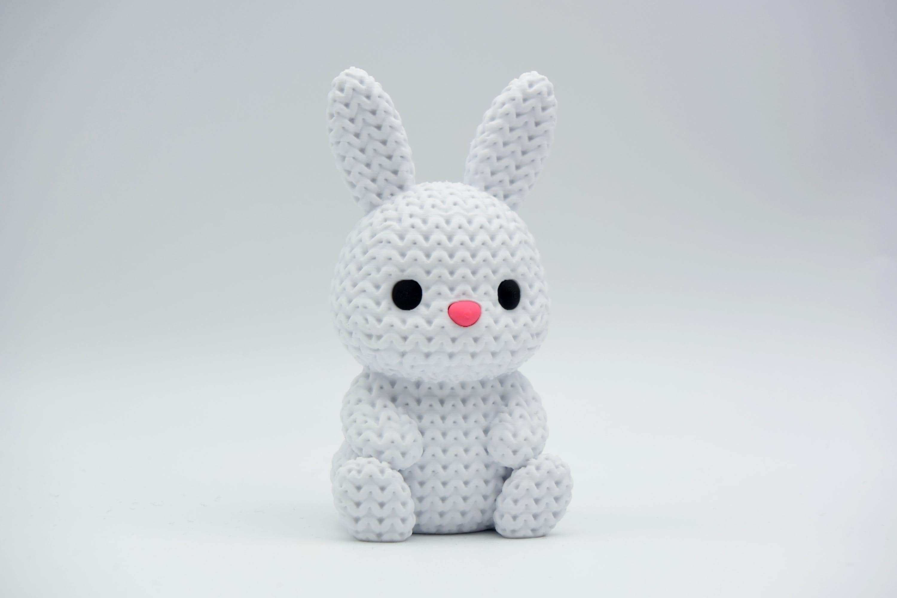 Knitted Easter Animal Figure.