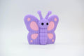 Butterfly Figure: Knitted Texture Design.