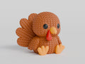 Turkey Figure: Knitted Texture Design.