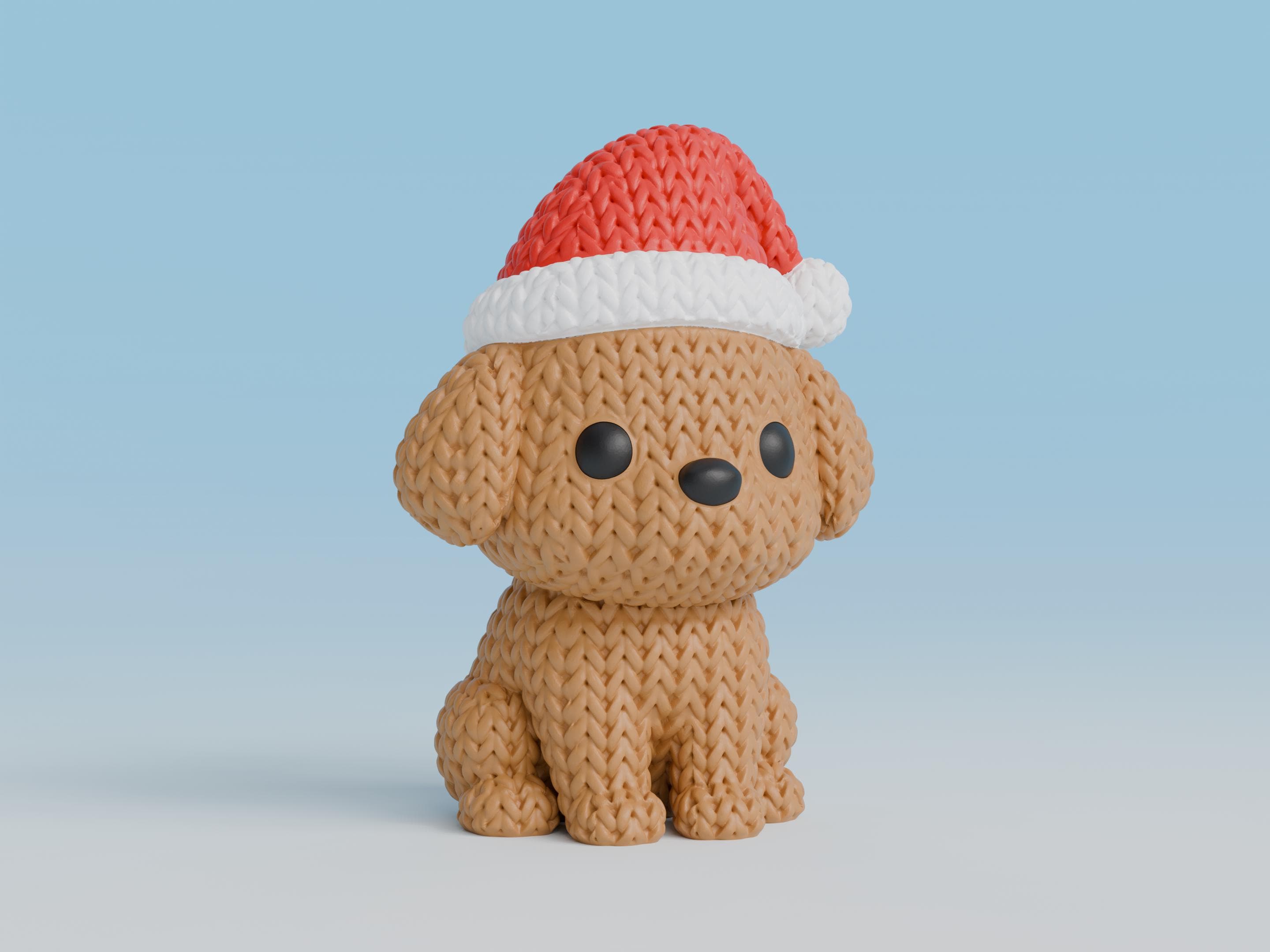 Knitted Christmas Figures