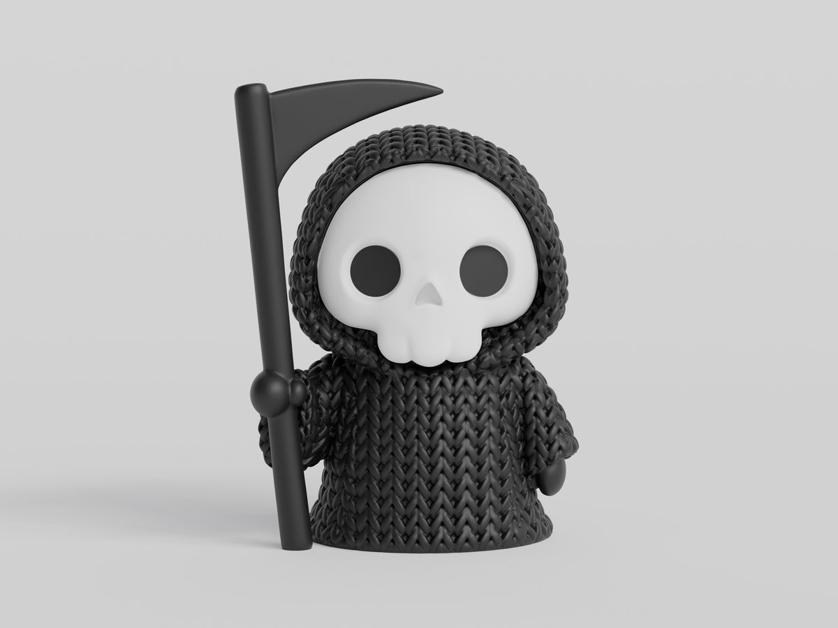 Grim Reaper: Knitted Texture Design