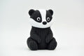 Badger Figure: Knitted Texture Design.