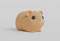 Guinea Pig Figure: Knitted Texture Design.