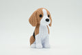 Beagle Figure: Knitted Texture Design.