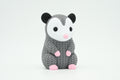 Opossum Figure: Knitted Texture Design