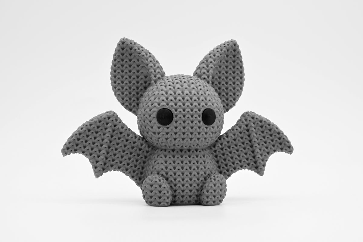 Bat Figure: Knitted Texture Design