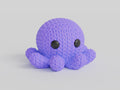 Octopus Figure: Knitted Texture Design.