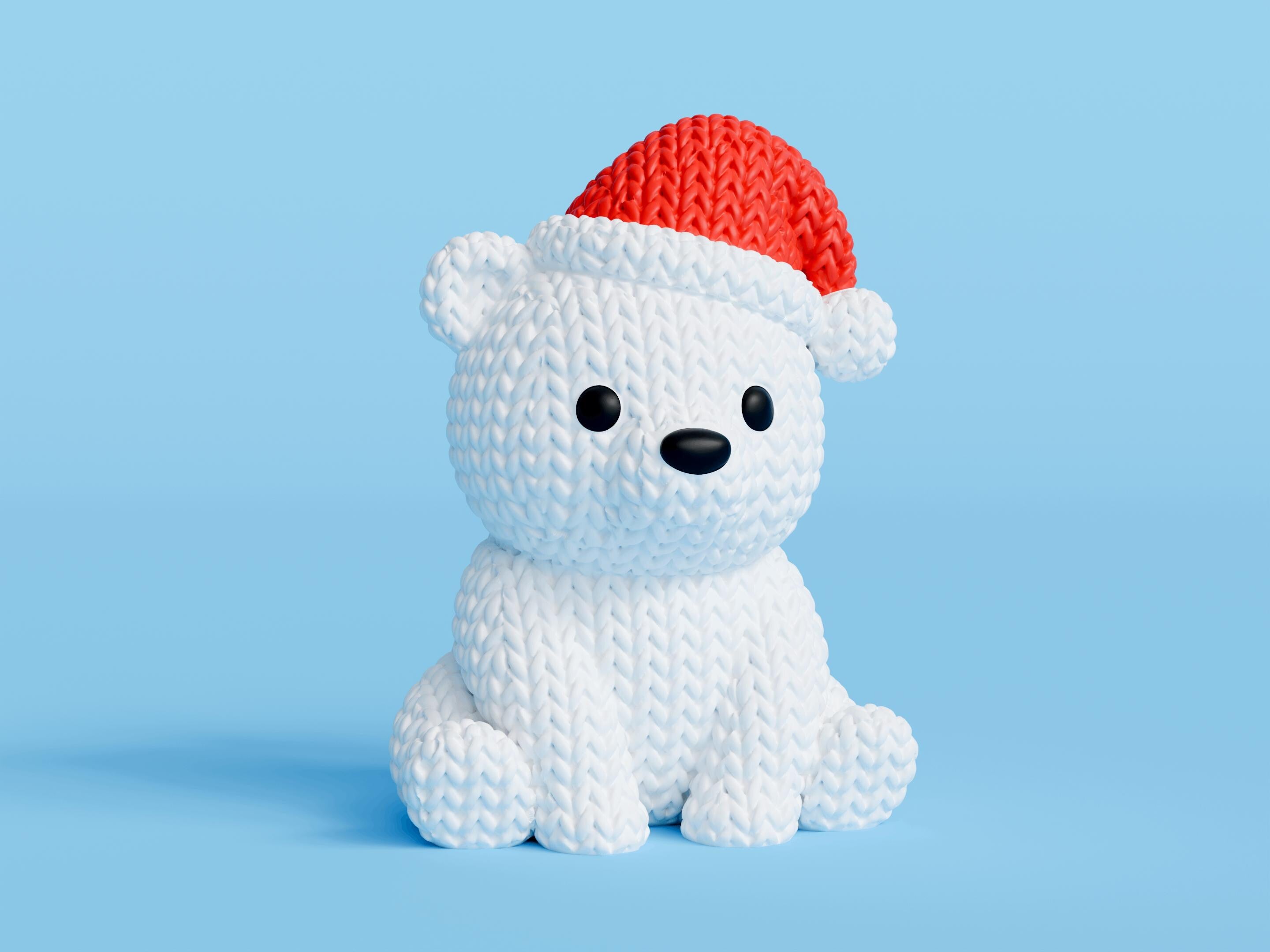 Knitted Christmas Figures