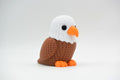 Eagle Figure: Knitted Texture Design.