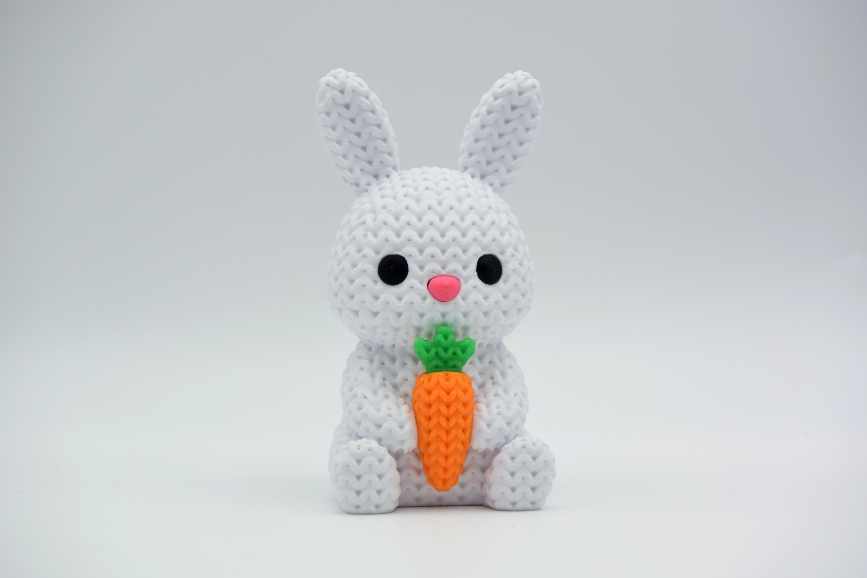 Knitted Easter Animal Figure.